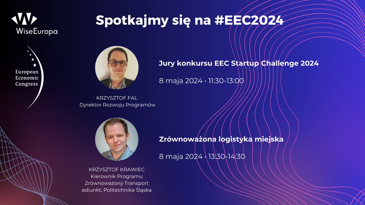 📢Już 7-9 maja widzimy się na @EECKatowice!

#EEC2024