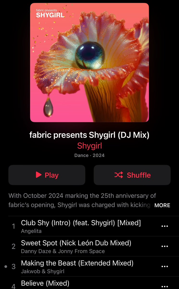 Fabric presents Shygirl (DJ Mix) is out now !