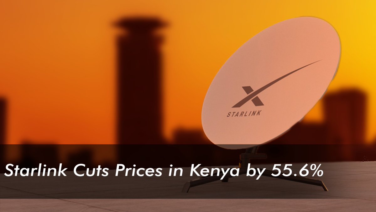 Exciting news for internet users in Kenya! Starlink slashes home installation hardware prices by 55.6% until May 15th. Now just Ksh. 39,500 for hardware, with a fixed monthly subscription of Ksh. 6,500. #StarlinkKenya #InternetAccess