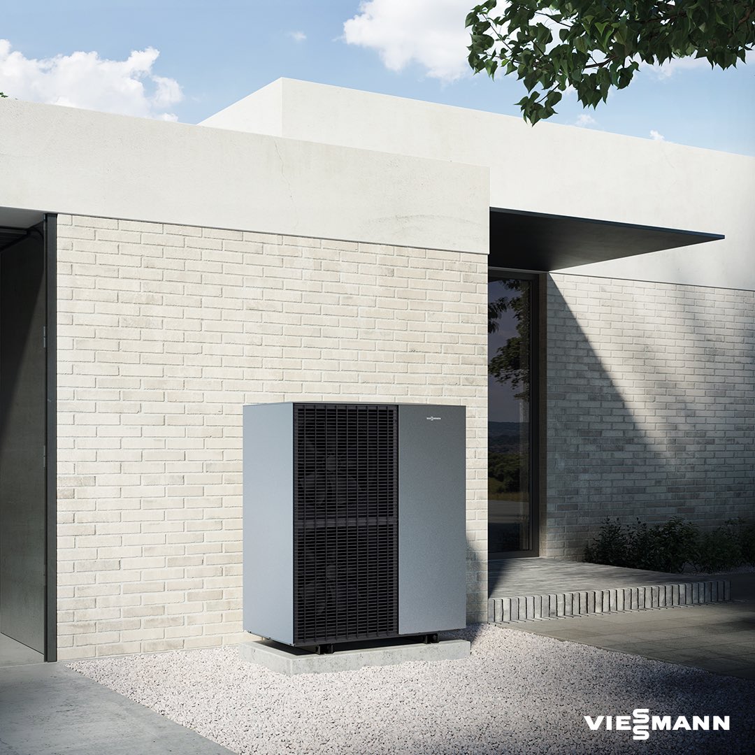 Çevreye duyarlı teknoloji #BizimİçinStandart ✅

Viessmann’nın yenilikçi hava kaynaklı ısı pompası Vitocal 150-A, ısıtma ve soğutma ihtiyaçlarınızı çevresel enerjiyi en verimli şekilde kullanarak karşılar. 

Detaylı bilgi için: bit.ly/3RR9n4X

#Viessmann
