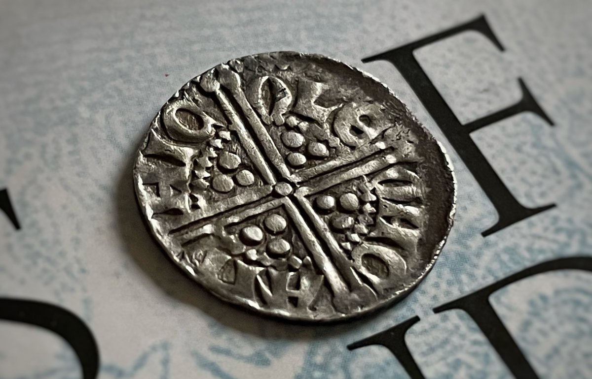 A nice hammered coin for today’s #findsfriday

Henry III, minted by Nicole of Canterbury some time between 1248 and 1250.