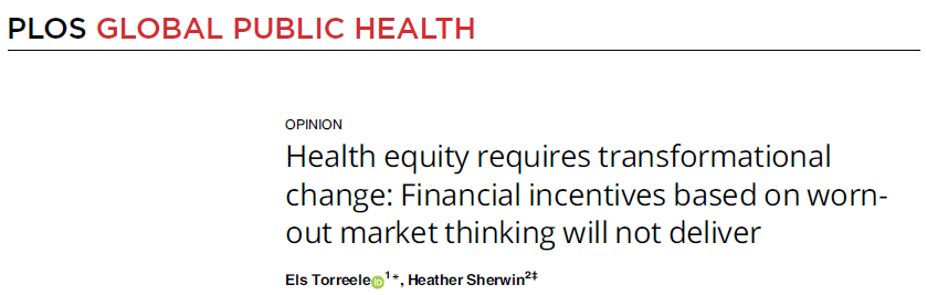 More of the same will not deliver #equity: promoting local R&D and manufacturing in LMICs must embrace new economic thinking that prioritizes health, autonomy and resilience over old-school economies of scale efficiencies 
 
Today in @PLOSGPH
journals.plos.org/globalpubliche…