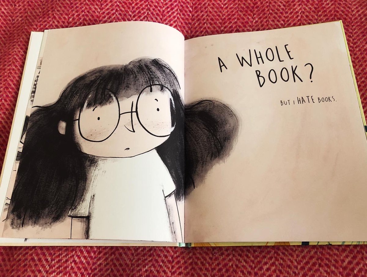 I loved this picture book by Mariajo Ilustrajo about the power of books! Age 4+