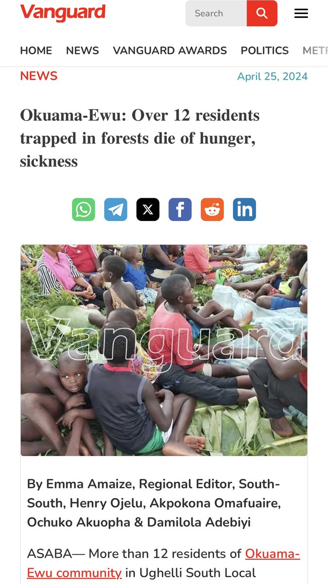 👉🏿Where are those #Igbos of old #DeltaState in #Biafra,those who denied their #Igbo origin identities.?
👉🏿Your scam leaders have initiate IDP CAMPS for you. Your oil/gas has been taken & your houses burnt to ashes while you sleep in the bushes begging to be replaced or displaced.