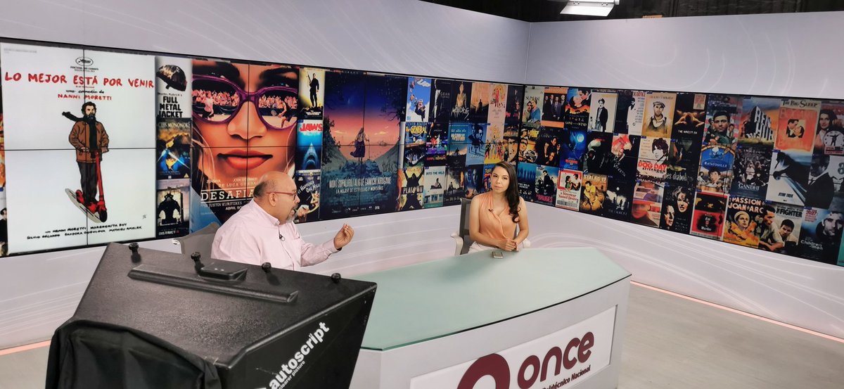 Hoy hay #MiradasAlCine con @cinefilofreak en #OnceNoticias