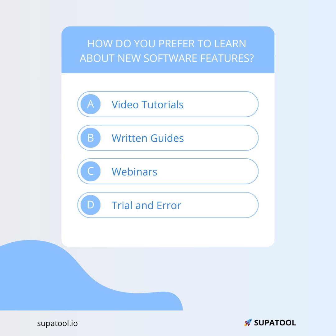 thesupatool's tweet image. How ??

#LearningPreferences #Survey
