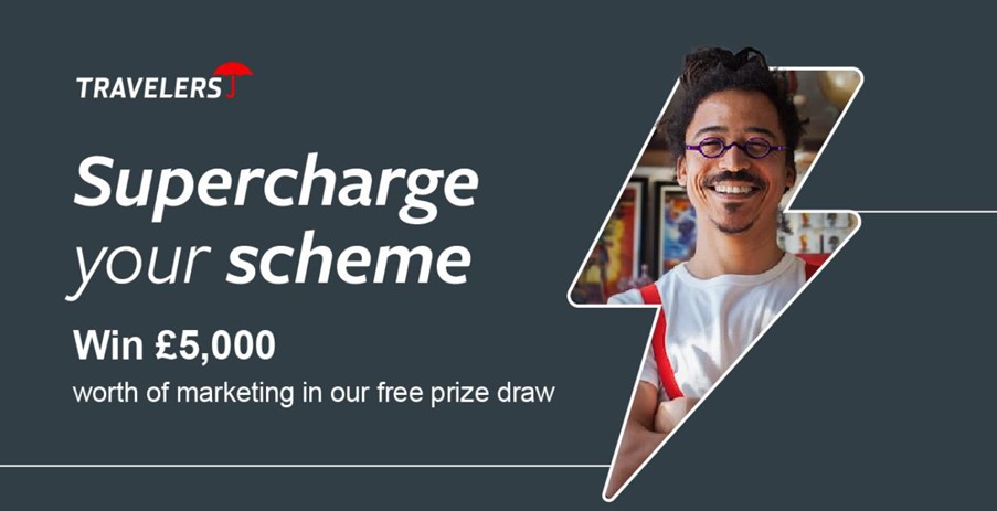 Tell @Travelers about your #Insurance scheme to be in with a chance of winning £5,000 worth of marketing to supercharge your growth! To take part in this free competition, contact the Travelers Scheme Team at schemes@travelers.com by 30 May to receive a submission form!