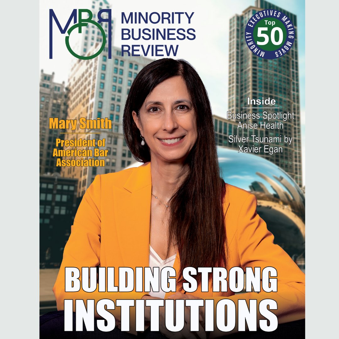 Check out our stunning April magazine cover!

 Keep an eye out for special content and insights. Subscribe to the Minority Business Review website today, so you don't miss out when it's released! ✨ minoritybusinessreview.com  

#AprilCover #SubscribeNow #diversethoughts #MBRmag