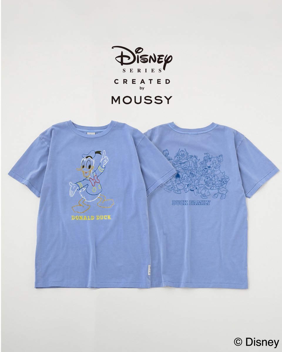 D_TheMarket's tweet photo. 新商品紹介🛍
＃ドナルド のアートがかわいい
#DisneySERIESCREATEDbyMOUSSY
OVERSIZED TSJ が #阪急うめだ本店 会場から発売開始！
※なくなり次第終了
※画像はイメージです
https://t.co/NJb65sZvSk
#Dマケ #DSCM #MOUSSY https://t.co/lLblnm0WVK