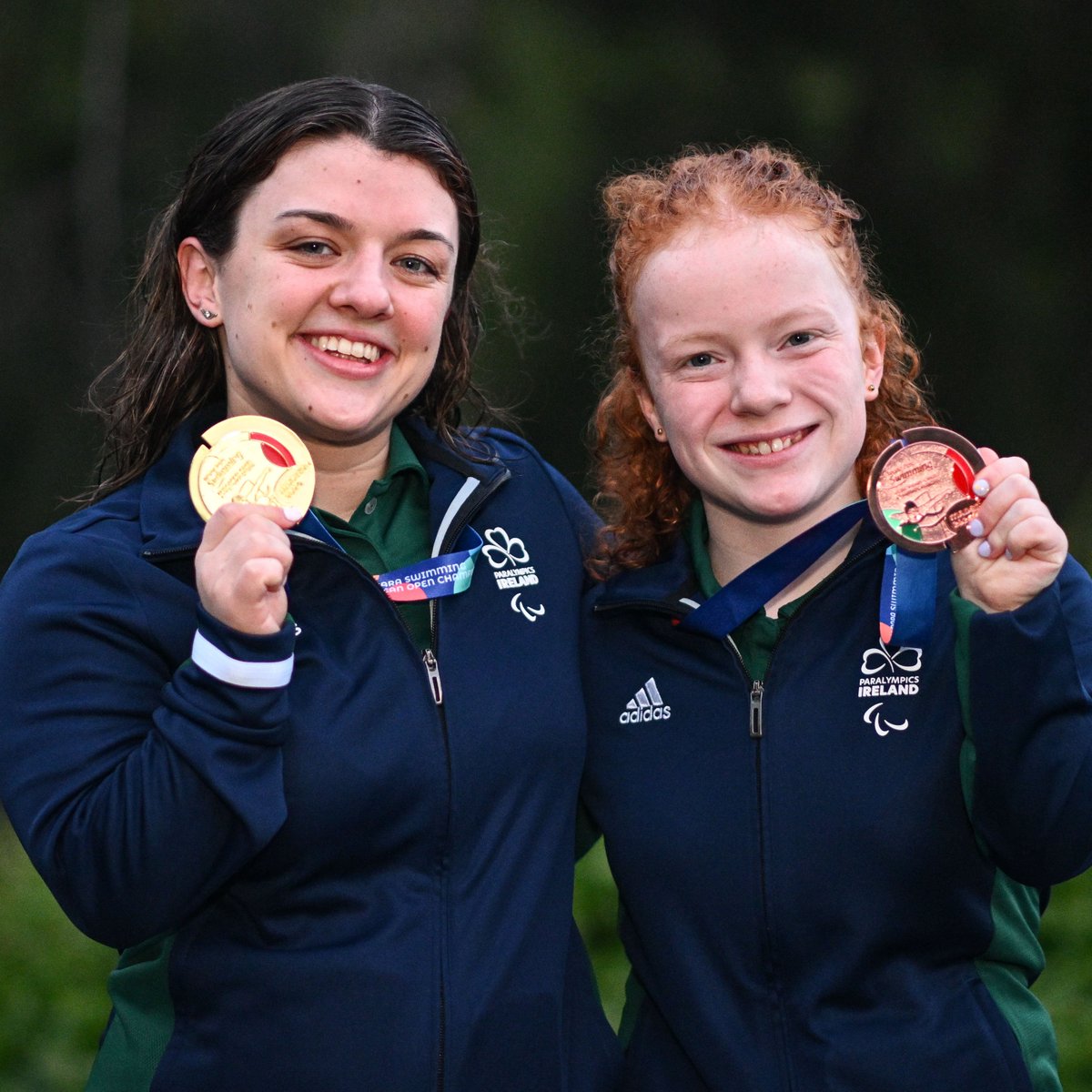 The medals keep coming from Madeira! Nicole Turner (🥇) and Dearbhaile Brady (🥉) both won European medals in the same event last night - bringing Ireland's medal tally to 7️⃣ What a week for Irish Para swimming! Read more 👇 swimireland.ie/2024/04/26/tur…