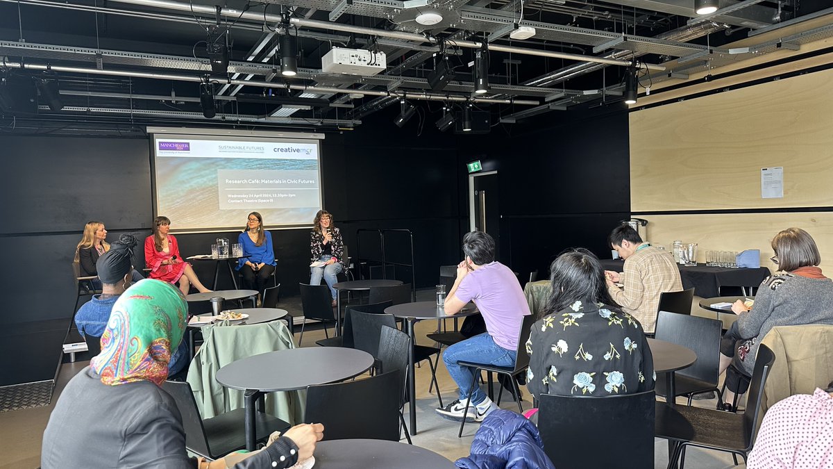This week we collaborated with @UoMCreativeMCR to discuss (un)sustainable consumption, insights from medieval history and material literacy ☕️🌎The panel showcased how #interdisciplinary discussions are invaluable to find true #sustainable solutions📺 ➡ bit.ly/4dd9wtw