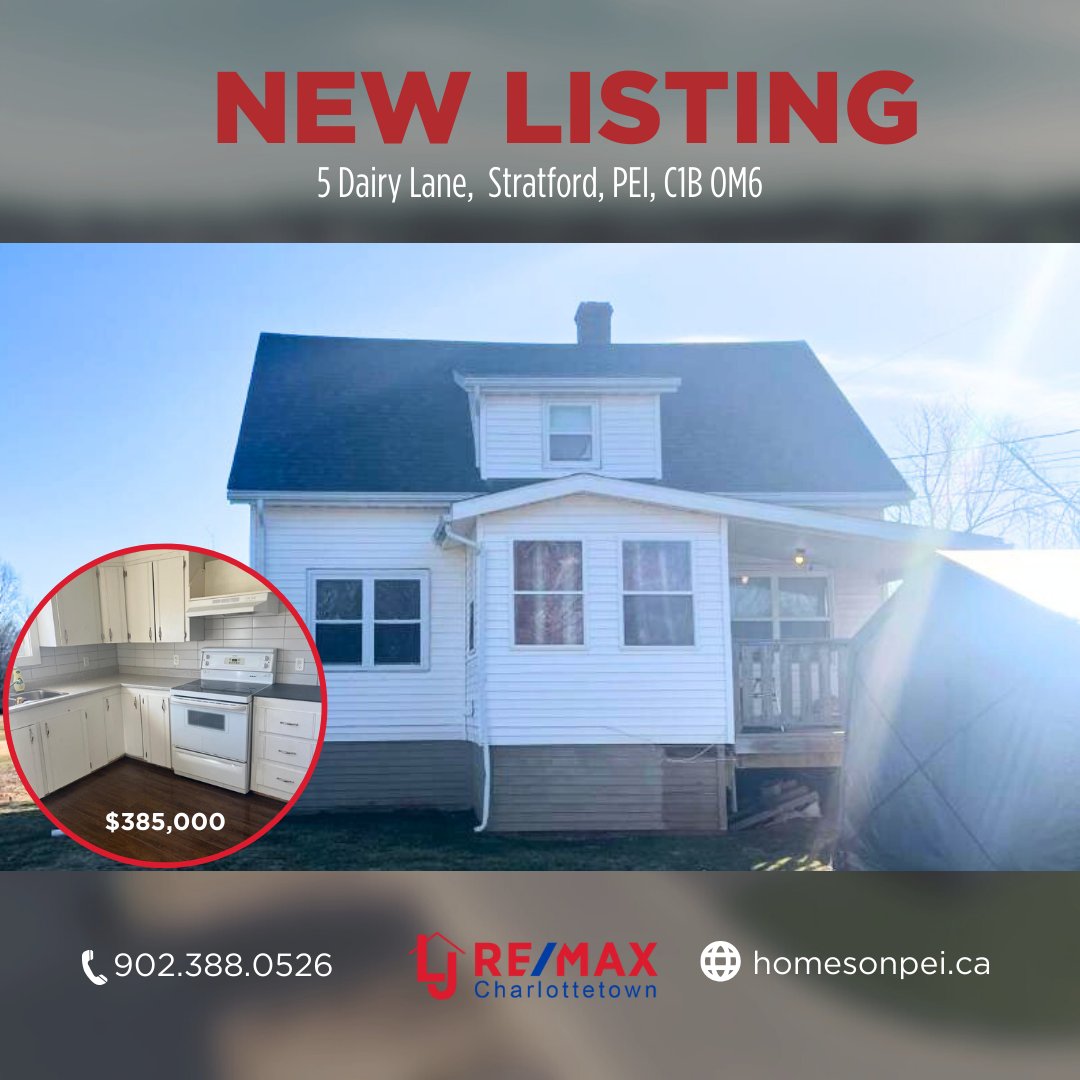 🏡 Looking for a unique property? Look no further! ⁠
⁠Contact me today for more details - 902.388.0526⁠
⁠
5 Dairy Lane⁠
MLS® Number202406894⁠
⁠
#UniquePropertystratford #stratfordliving #PrivateLaneLiving #peinewlisting⁠
#princeedwardisland
