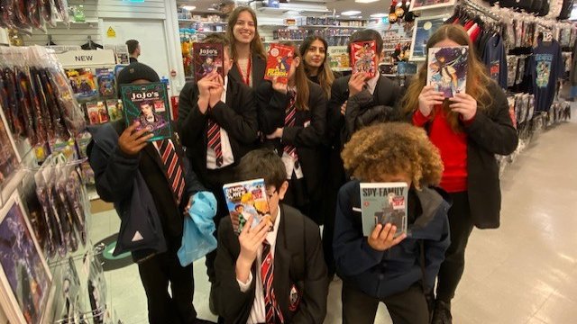 apslibrary1's tweet image. @ForbiddenPlanet thank you for all your help and guidance today, making sure we selected just the right books for the #hudsonlibrary @apschool We will be back again!  #readingforpleasure #manga