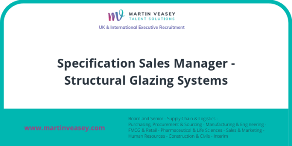 New role! Specification Sales Manager - Structural Glazing Systems, c£65000 + Car/Car Allowance, Bonus + Benefits.

Click the link to apply

#Hiring #SalesManager #SalesHunter #ConsultativeSales #Construction #HomeCounties #SouthEast tinyurl.com/29tjs5lp