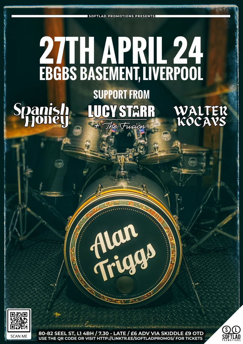 Tomorrow!! @ebgbsliverpool over 60% sold.  Get involved! @alantriggsmusic #LucyStarr #SpanishHoney @wocays1 link in bio 🎟️ RT @LiverpoolGigs @TheGuideLpool @ExploreLpool @hmvLiverpool @RoughTrade @bbcmerseyside @LiverpoolBands