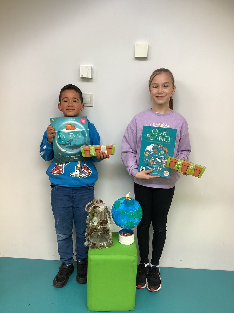 A huge congratulations to our design a garden bird feeder competition. They have put a lot of thought into how they can use recycled materials to make their feeder. #EarthWeek #WygateWay 🌍♻️