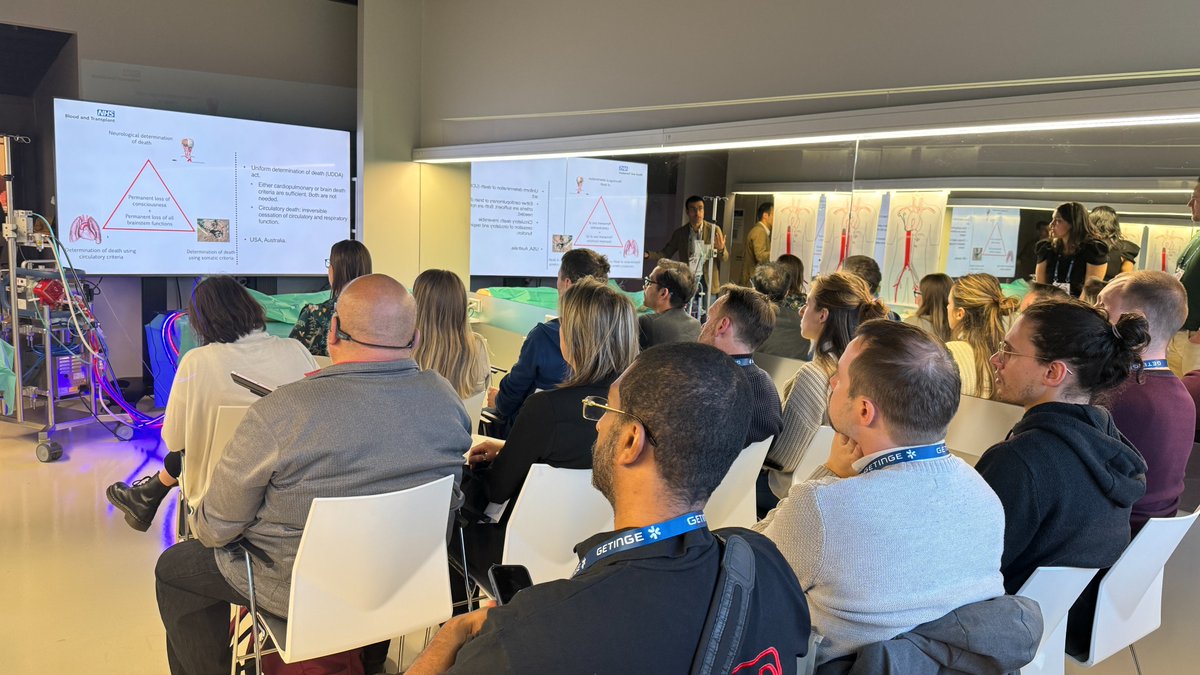 Un(expected) challenges of #NRP #EISOR in #DCD organ donors! Full room for the first @EuroELSO educational corner on normothermic regional perfusion at #EuroELSO2024 congress here in Krakow! This interactive learning opportunity with #simulation training involved a…