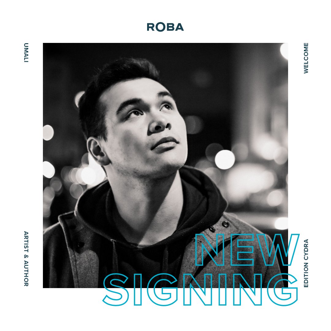 NEW SIGNING: UMALI

Umali has already made a name for himself with his captivating voice and songwriting, garnering over 25 million streams.
His voice, a raw and deeply touching force, defies genre boundaries - Whether it's rock-pop, trap or techno. Welcome at ROBA!

#newsigning