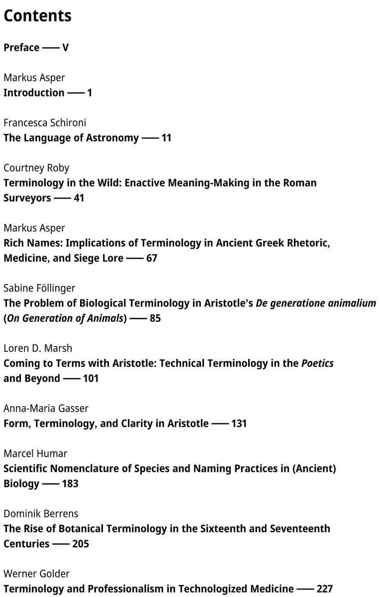 khalidsyossef's tweet image. #OpenAccess
#Terminology #Linguistic #Astronomy #Aristotle #Poetics #Greek #Rhetoric #Medicine  
Coming to Terms
Approaches to (Ancient) Terminologies
ed. Markus Asper
De Gruyter 2024
Direct PDF🎯
library.oapen.org/viewer/web/vie…