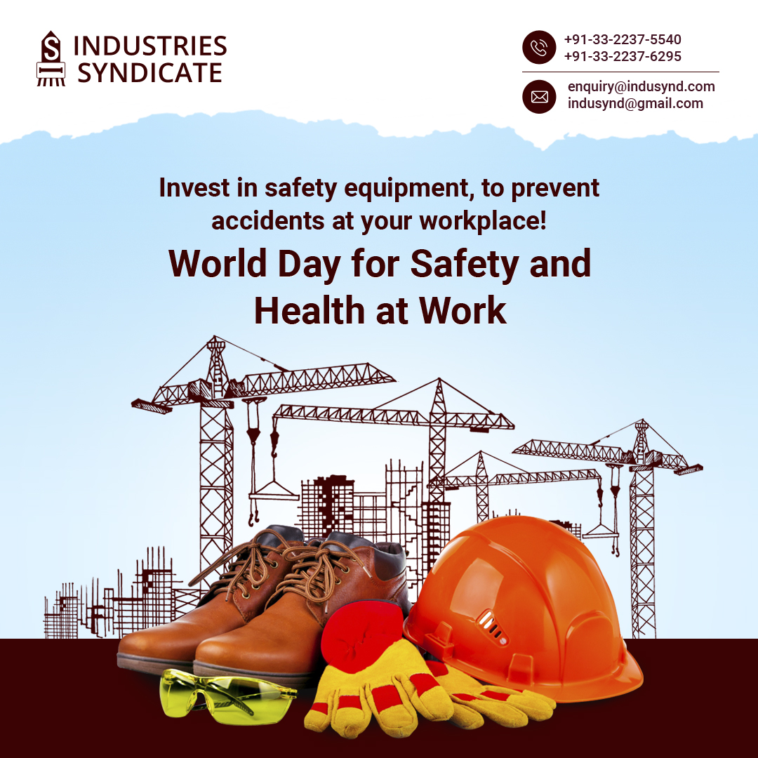 Promote a safer workplace! This World Day for Safety and Health at Work, prioritize safety with top-notch equipment. Invest wisely, prevent accidents, and protect your team.
#IndustriesSyndicate #materialhandlingequipment #materialhandling #WorldDayForSafety