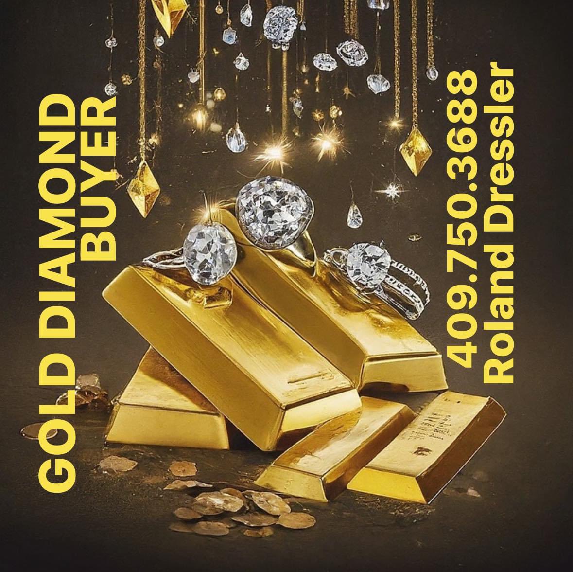 Need Cash? I Buy Gold!
409.750.3688 Roland Dressler #CoinShop 612 5th Avenue North, TX 77590 #Gold #CashforGold #GoldBuyer #CashforGold #ShopTexasCity #ExploreTexasCity #AntiquesTexasCity #RolandDressler #EstateSaleServices #EstateLiquidator #EstateJewelryBuyer #EstateBuyouts