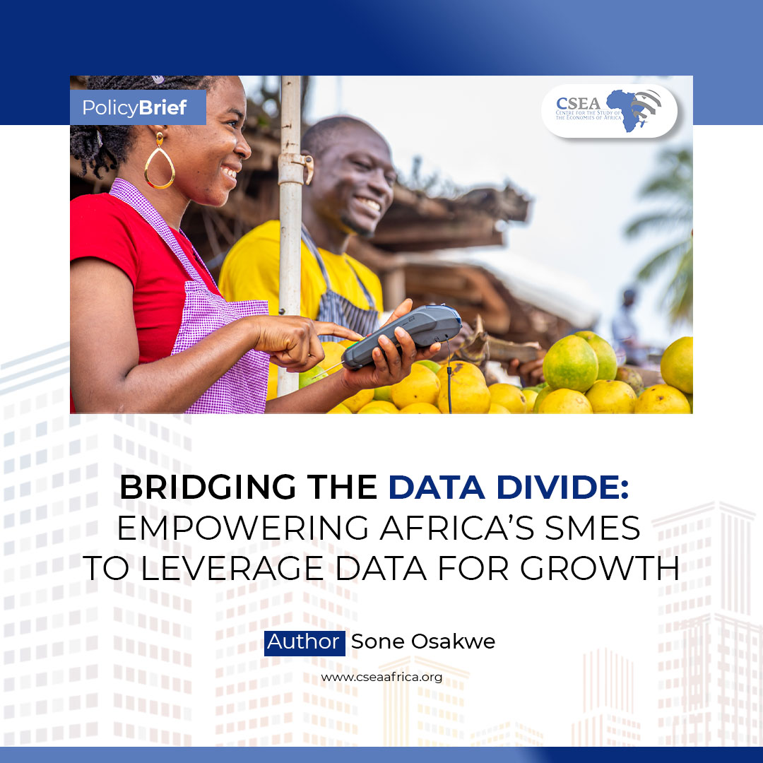 Three action points from our latest brief, 'Bridging the data divide: Empowering Africa’s SMEs to leverage data for growth' ✅Embrace data as a strategic asset ✅Enhance data infrastructure ✅Adopt responsible data governance and data management measures ✍️@SoneOsakwe…