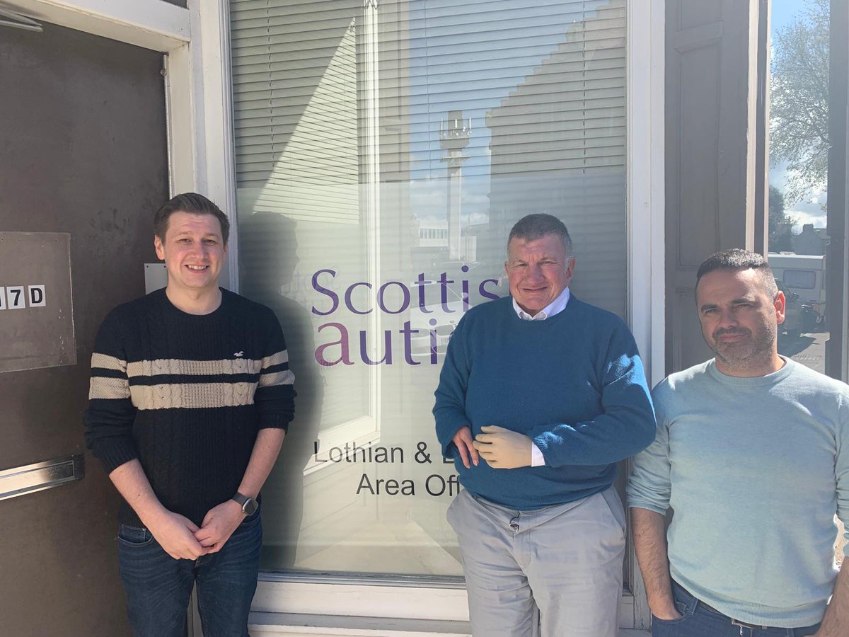 Great to meet with @scottishautism today at their day service in Musselburgh. They have an amazing service that touches the lives of so many people in the Lothians.
