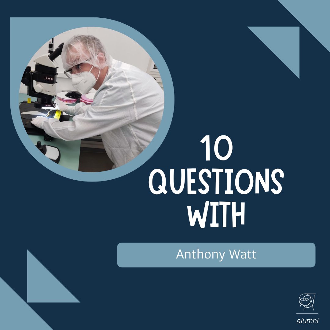 Discover how the CERN Alumni Network shapes professional paths in our latest #10questions interview with Anthony Watt. From academia to industry, find out how it could guide your journey too. 
Read more: alumni.cern/news/1965869