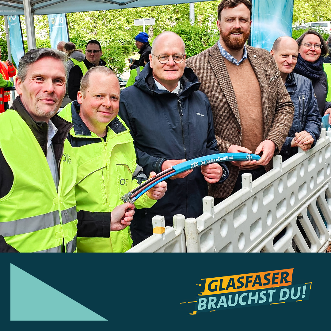 Mehr als 19.000 Haushalte werden in Weißenfels auf Glasfaser umgerüstet. Die Firma OXG startet den Infrastrukturausbau ab sofort im Stadtteil Beuditz.