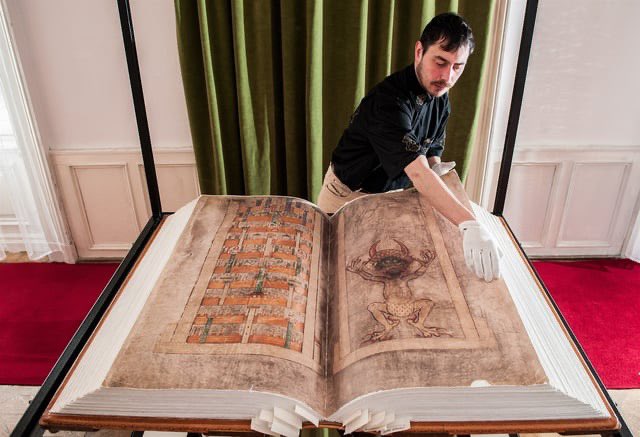 The Codex Gigas is the largest extant medieval illuminated manuscript in the world, at a length of 92 cm. The manuscript was created in the early 13th century in the Benedictine monastery of Podlažice in Bohemia, now a region in the modern-day Czech Republic. 

The story is that…