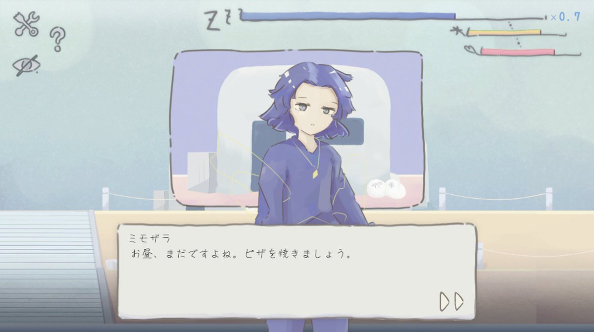 kyuko4437's tweet photo. 寝たら終了の一人旅『#まどろみトラベル』  
Steamにてリリースしました！

・死に覚えシュミレーション
・300円
・クリアまで1~2時間
・寝落ちしたらゲームオーバー
・エナドリキメて目を覚ませ https://t.co/Y64i33TWj2