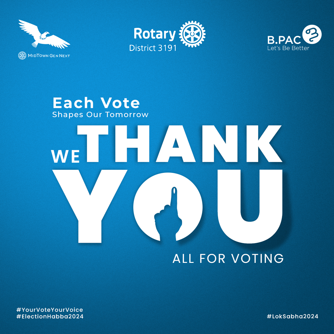 We extend our heartfelt gratitude to each and every one of you for exercising your fundamental right to vote. Your participation in the democratic process is not just a mere act; it's a cornerstone of our society, a testament to the strength of our democracy. By casting your…