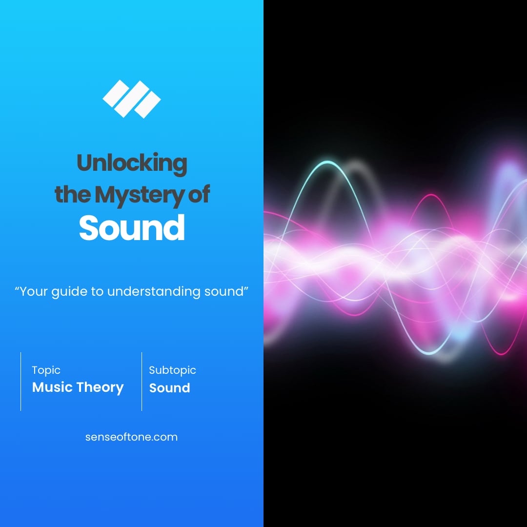 Discover the basics of sound! Learn how sound waves are produced and how they travel through air, along with an overview of sound wave behaviors! 📚 🎧 🔊

👉 senseoftone.com/introduction-t…

#SenseofTone #Music #MusicProduction #MusicTheory #Sound #Physics