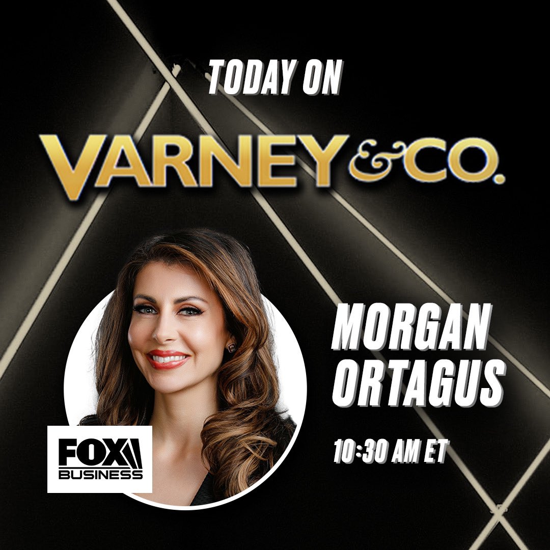 Good morning! I’m back on @Varneyco live from Pittsburgh, PA. 

Tune into @FoxBusiness at 10:30AM ET to join us.