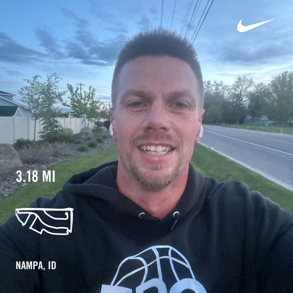 #MissionComplete with a 5K Monday-Friday #NikeRunClub