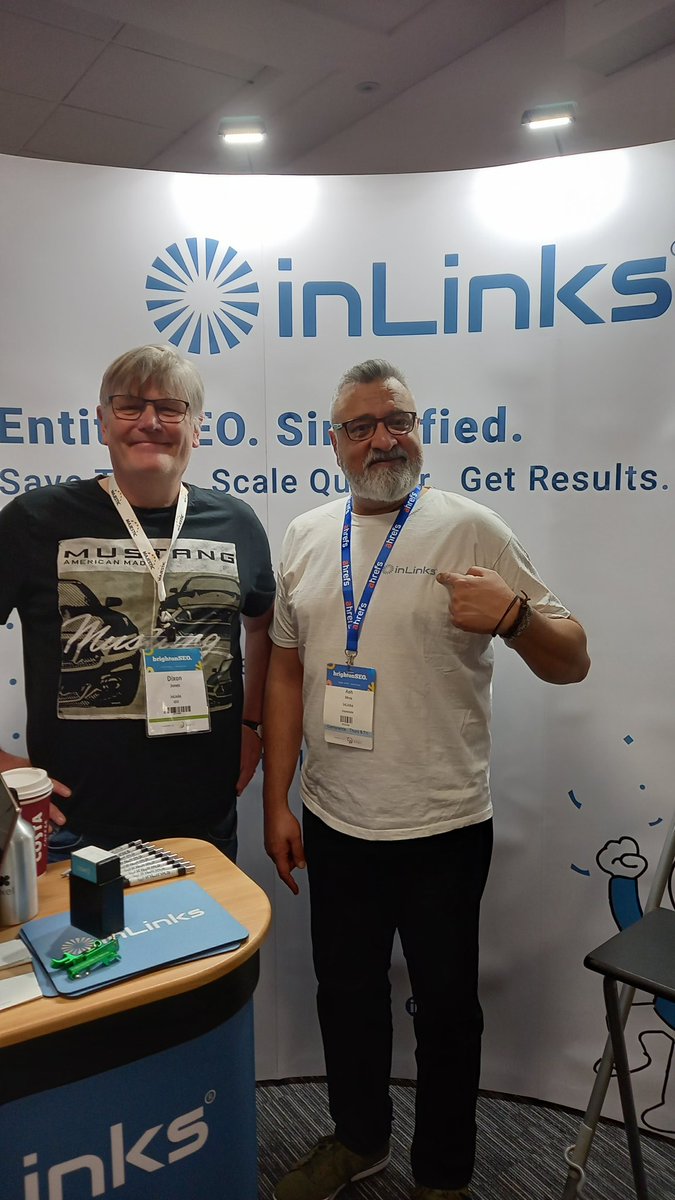 Go to the @InLinks stand today @brightonseo with @Dixon_Jones And Ash. inLinks is a great platform and they also write content briefs which is super helpful.