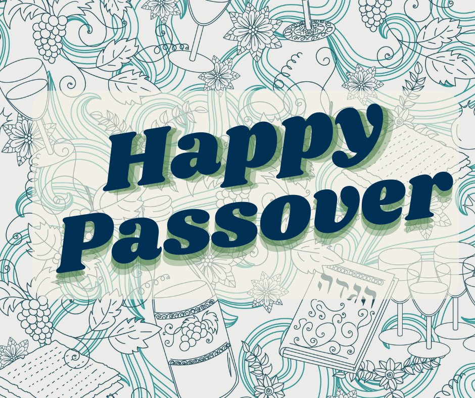 Wishing all who celebrate a happy Passover. Chag Sameach! #Passover #ChagSameach