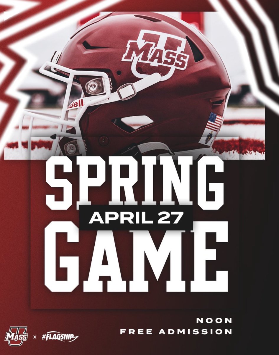 Been a while but finally heading back to Amherst…looking forward to checking out @UMassFootball spring game…first time back in a while and as an alum 🏈