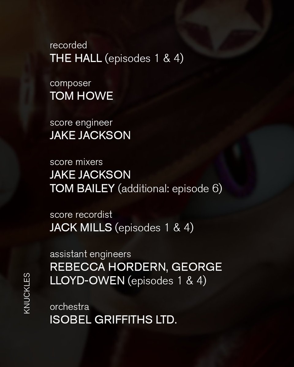 Emerald Hill Zone. Idris Elba stars as ‘Knuckles’ in the animated Sonic the Hedgehog spinoff. @JakeJackson recorded and mixed Tom Howe’s score with additional mixed by Tom Bailey. Episodes 1 & 4 were recorded in The Hall. Streaming on Paramount+. #AIRstudios #AIRmanagement