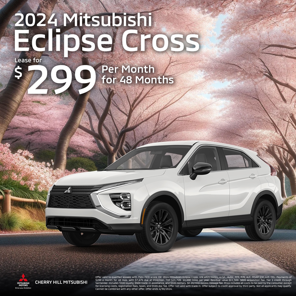 Cruise through the blooming landscapes and chase the sunshine in style behind the wheel of a 2024 #Mitsubishi #EclipseCross 🚘🌸 Experience the perfect blend of style, performance, and versatility as you hit the road for your next adventure! Visit us TODAY ✨ #TGIF