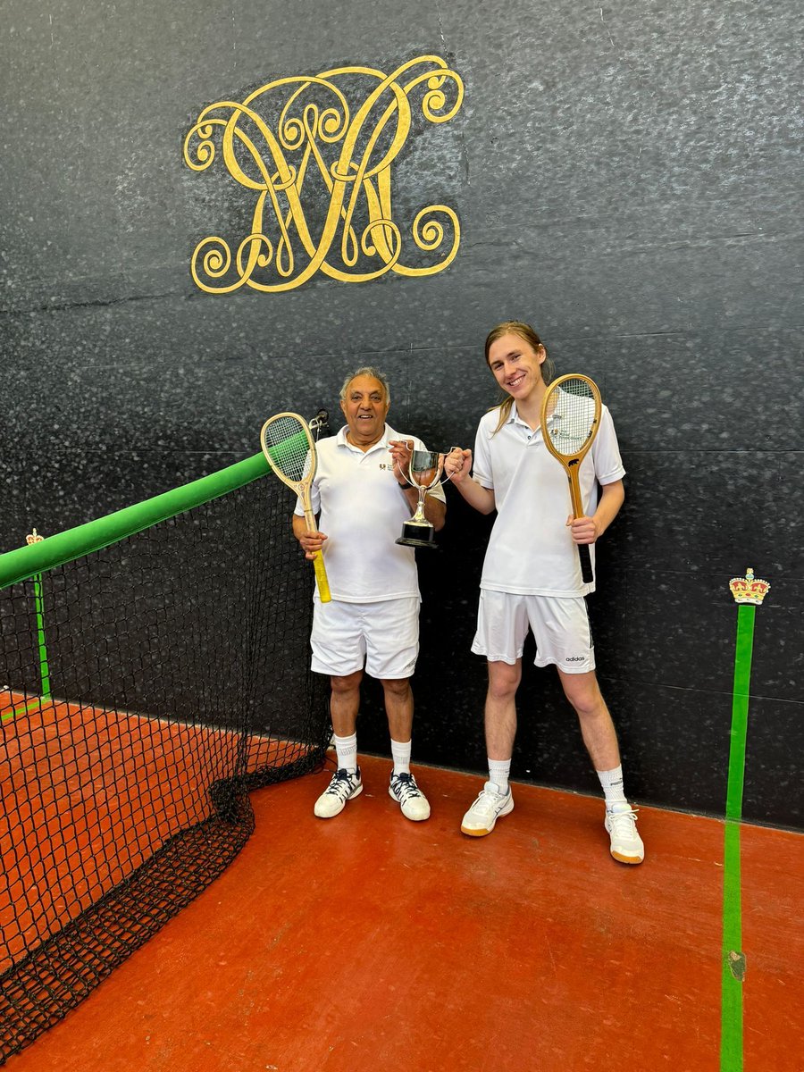 Bashir Mohammed & Max Morland won the RTC Handicap Doubles tournament defeating Will Emmines and Jack Short last weekend! 32 pairs competed with 37  Well done to Bashir and Max - worthy winners of this year's event.

#doublestennis