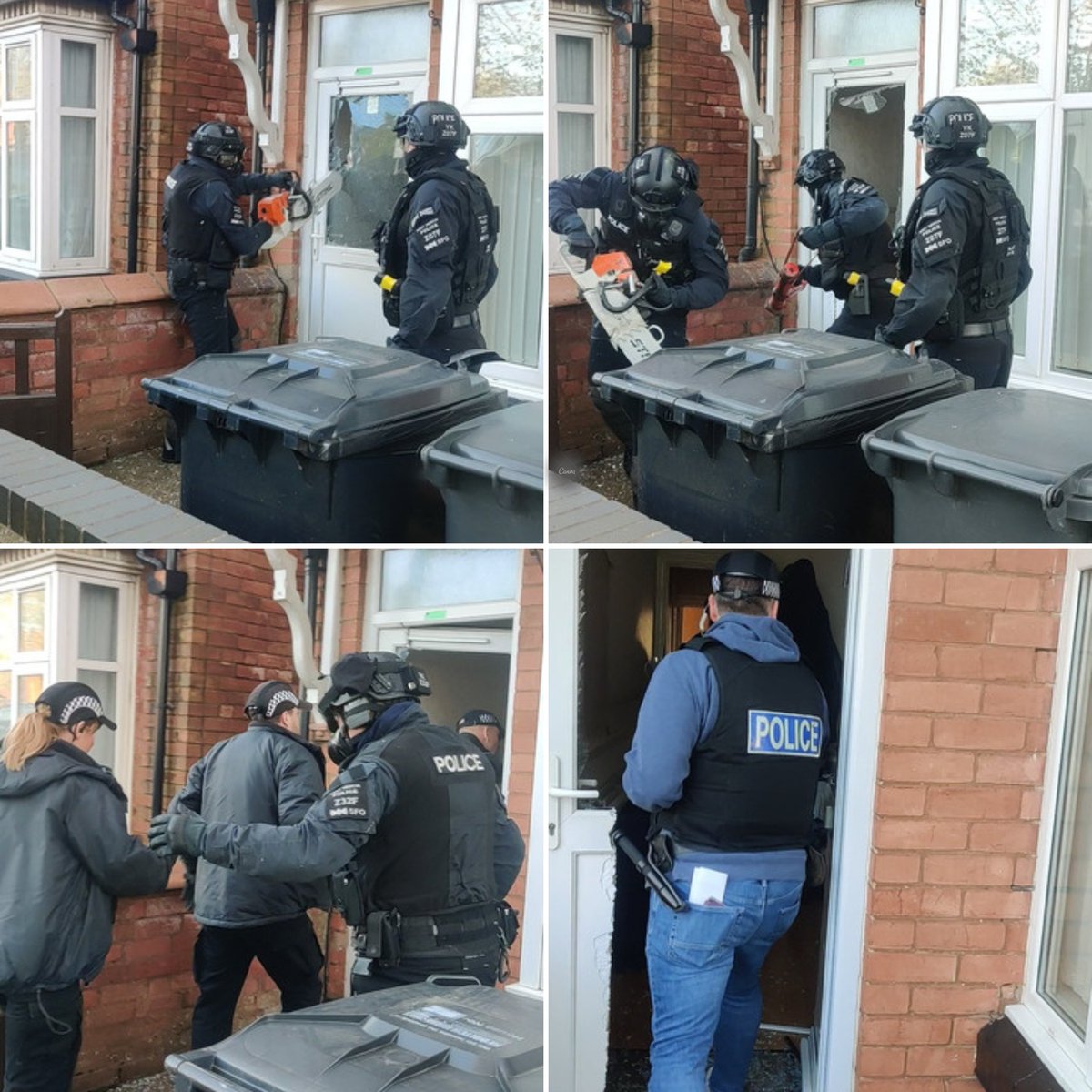Three warrants linked to drug dealing were executed in Redditch this morning after community concerns over drugs supply. Officers targeted addresses in Archer Road, Beoley Road East and Other Road making one arrest and recovering £10k cash. Read more ➡️ orlo.uk/WZq69