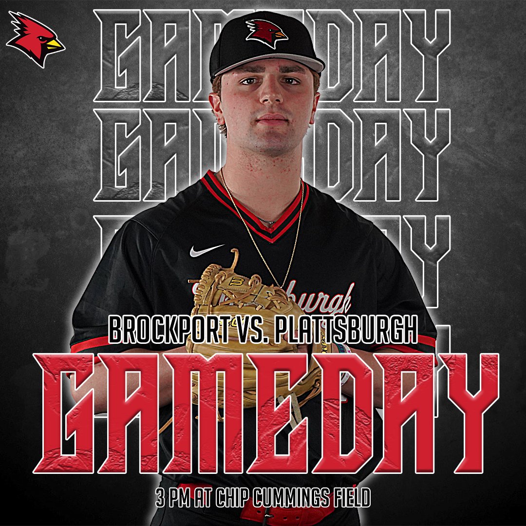 BB | SERIES OPENER AT CHIP CUMMINGS FIELD!

@Cardinals_BB is opening up their SUNYAC series today against Brockport as they will look to wrap up conference play this weekend. First pitch at 3 pm.

#CardinalStrong #CardinalCountry