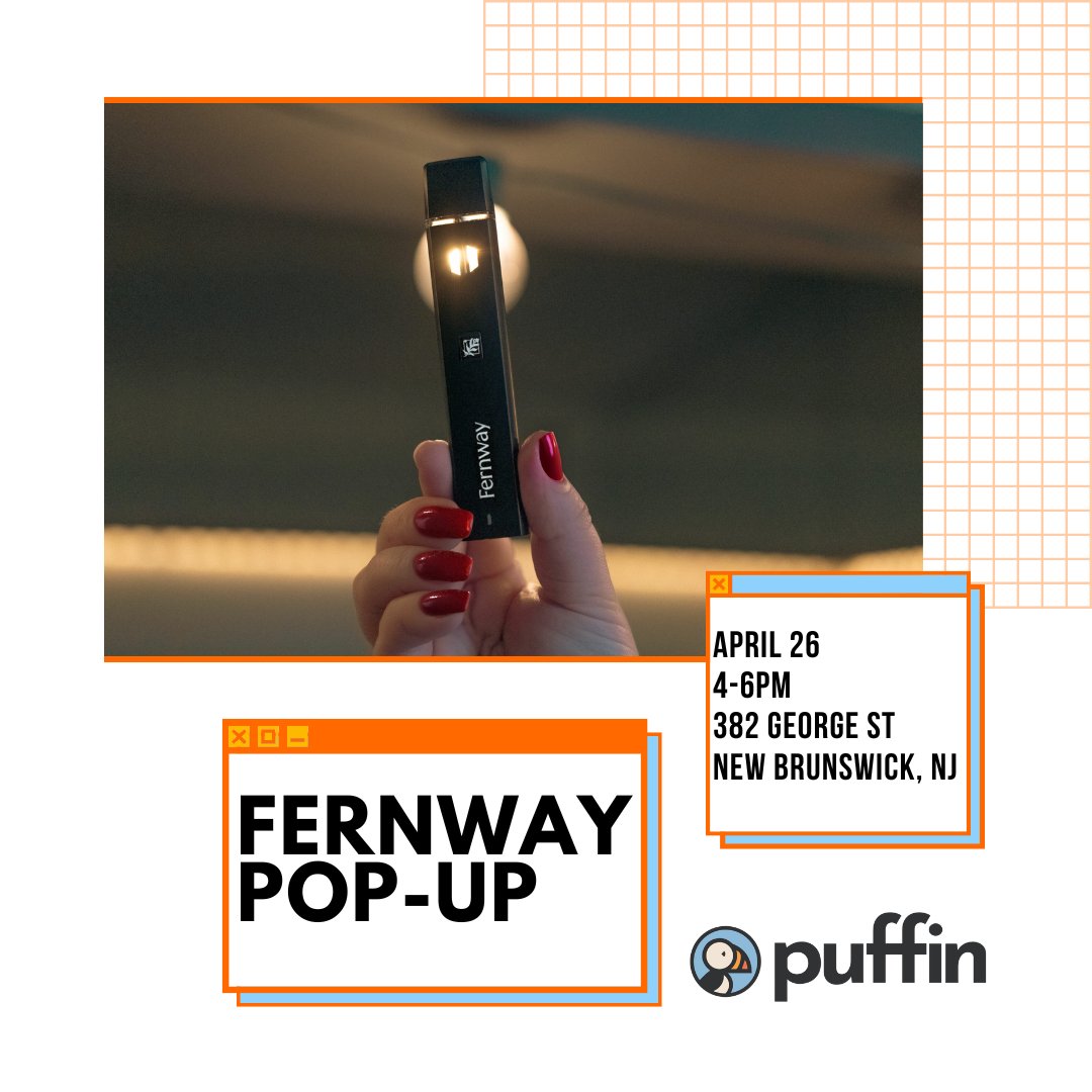 Fernway's pop-up at Puffin is the place to be from 4-6 today. 

📍382 George St. 
     New Brunswick, NJ 

Discover their latest drops and chat with the Fernway team to find your next favorite.

@fernway @fernway.nj

#Fernway #PopUps #InStoreEvents #WomanOwned #MinorityOwned