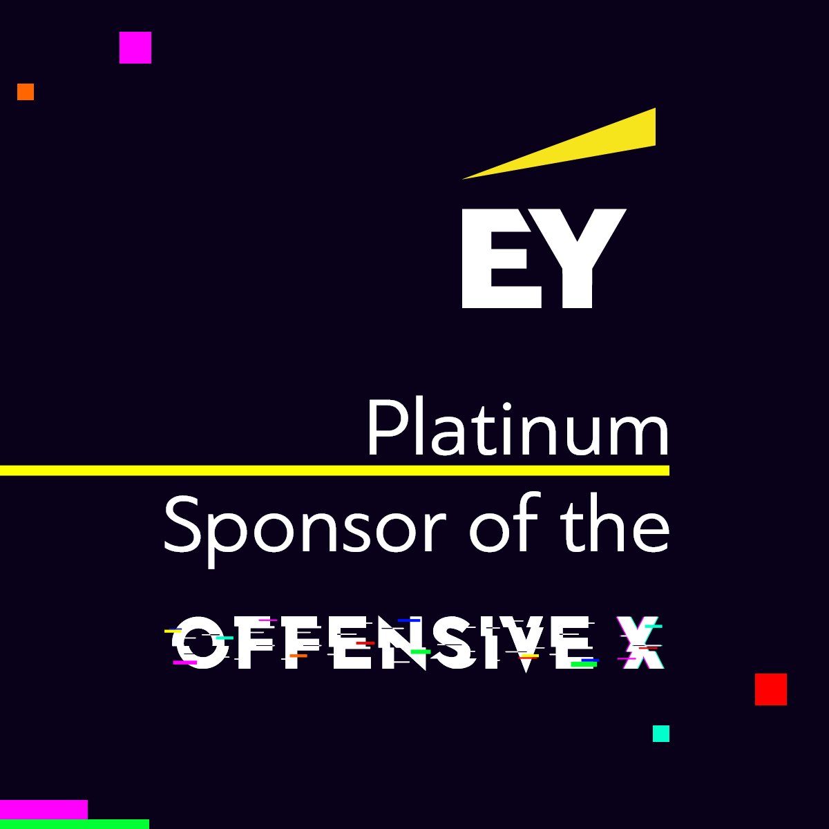 Breaking News! 🔒

We're proud to announce EY Greece as the Platinum Sponsor of the Offensive X 2024 Conference!

EY is not just supporting us; they are leading the way in cybersecurity innovation.

#OffensiveXConf 
#EYGreece 
#CybersecurityLeaders 
#TechConference