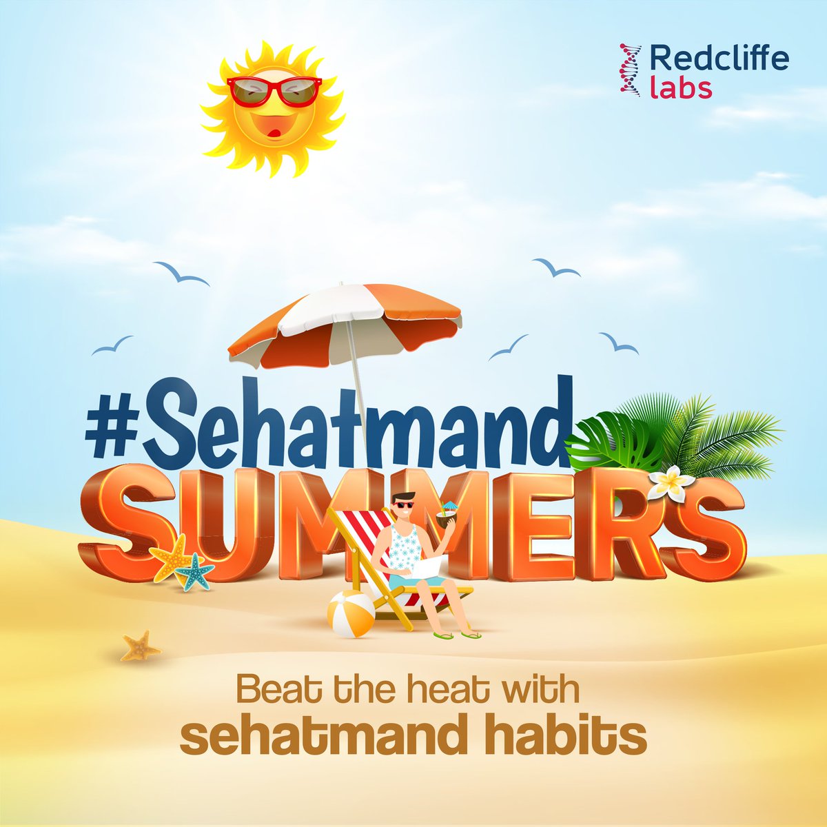 Kickstart Your Summer with Sehatmand Habits! From scorching temperatures to increased health risks, let's understand the challenges and embrace healthy habits to keep ourselves refreshed and energized throughout the season. #SummerHealth #HealthyHabits #StayRefreshed