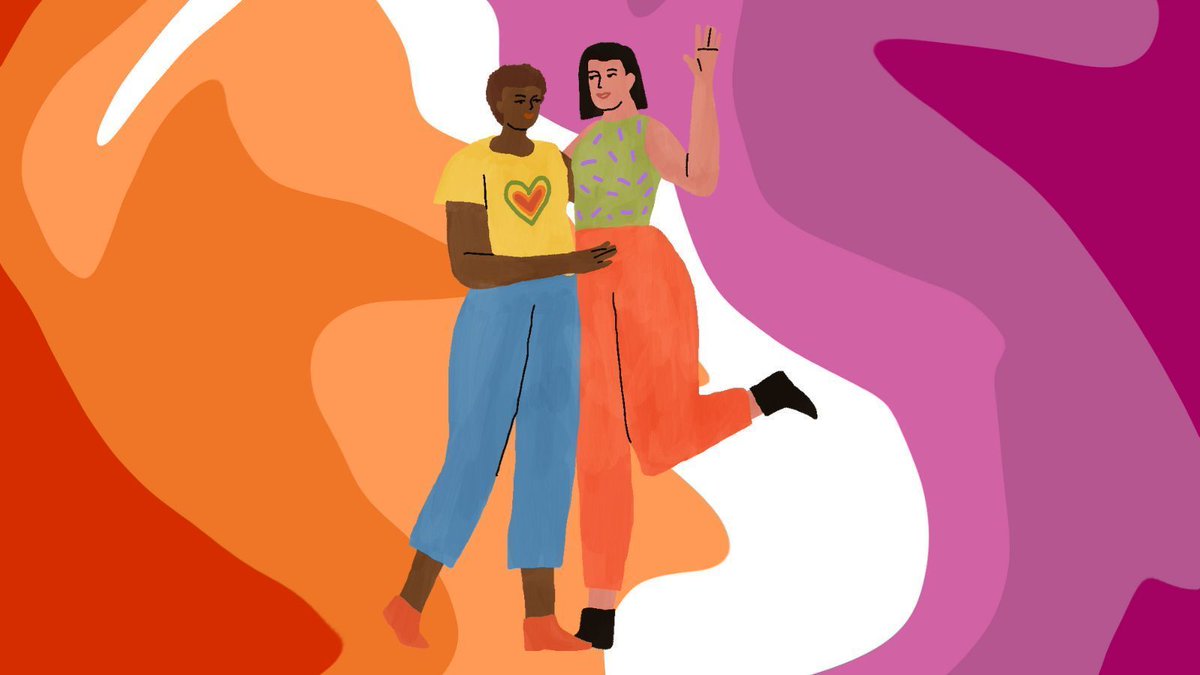 Happy #LesbianVisibilityDay everybody! 🧡🤍💗💜 Throughout history, lesbians have always been here. Today, and every day we celebrate lesbian identities - past, present and future! We see you, and will always stand with you!