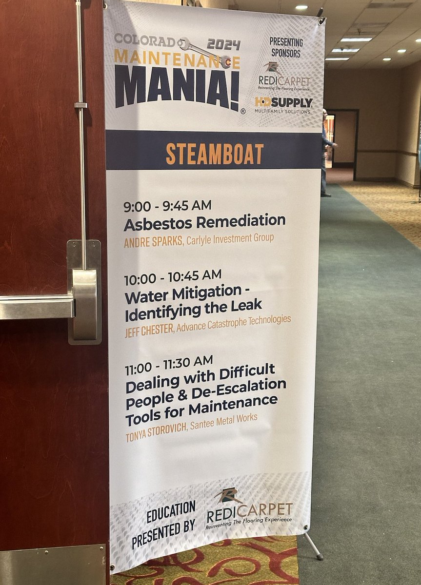 Special thanks to Andre Sparks representing Carlyle Environmental at Maintenance Mania! 🏆 It was an incredible opportunity to advocate for an issue close to our hearts: asbestos awareness.
Thank you to all who came to the class.

#AsbestosAwareness #MaintenanceMania #SafetyFirst