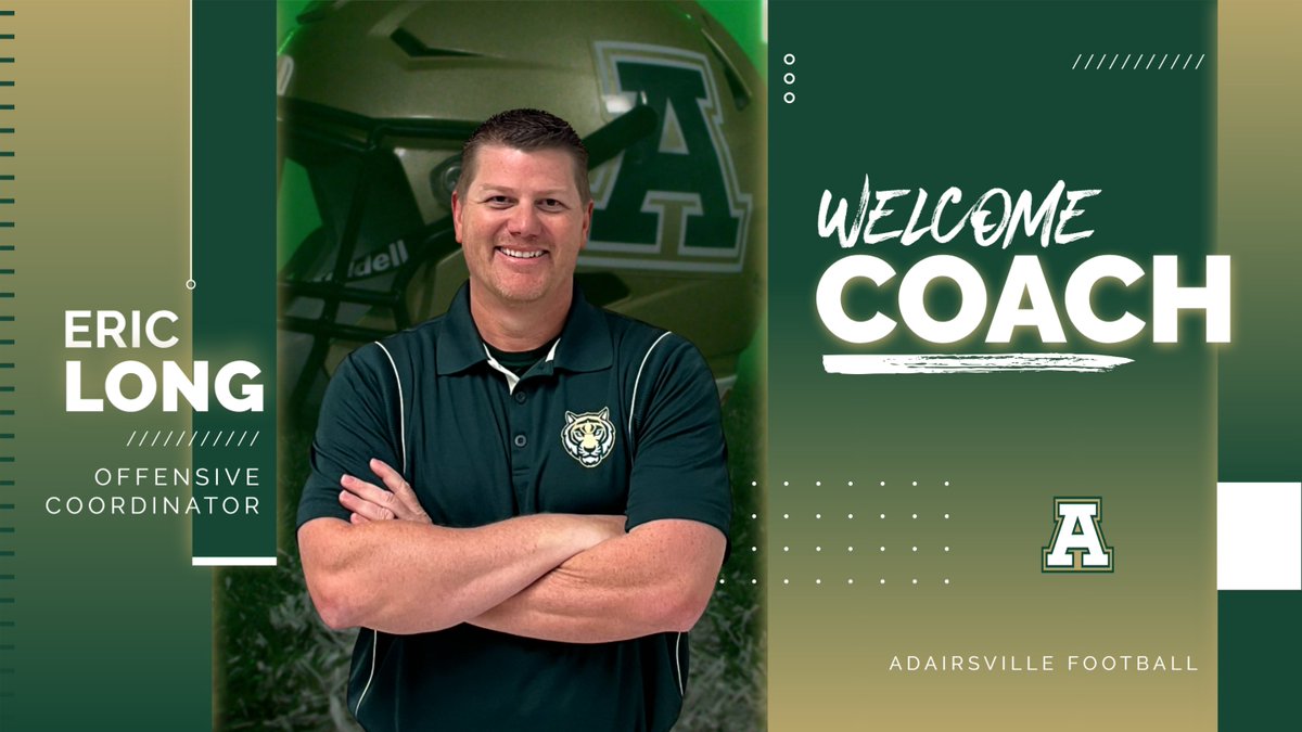 We are excited to announce and welcome Coach Eric Long to Tiger Nation! Go Tigers!