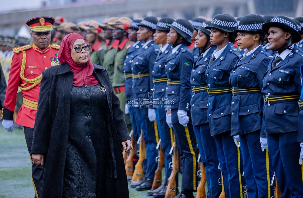 This is Madam President SAMIA SULUHU HASSAN #🇹🇿60